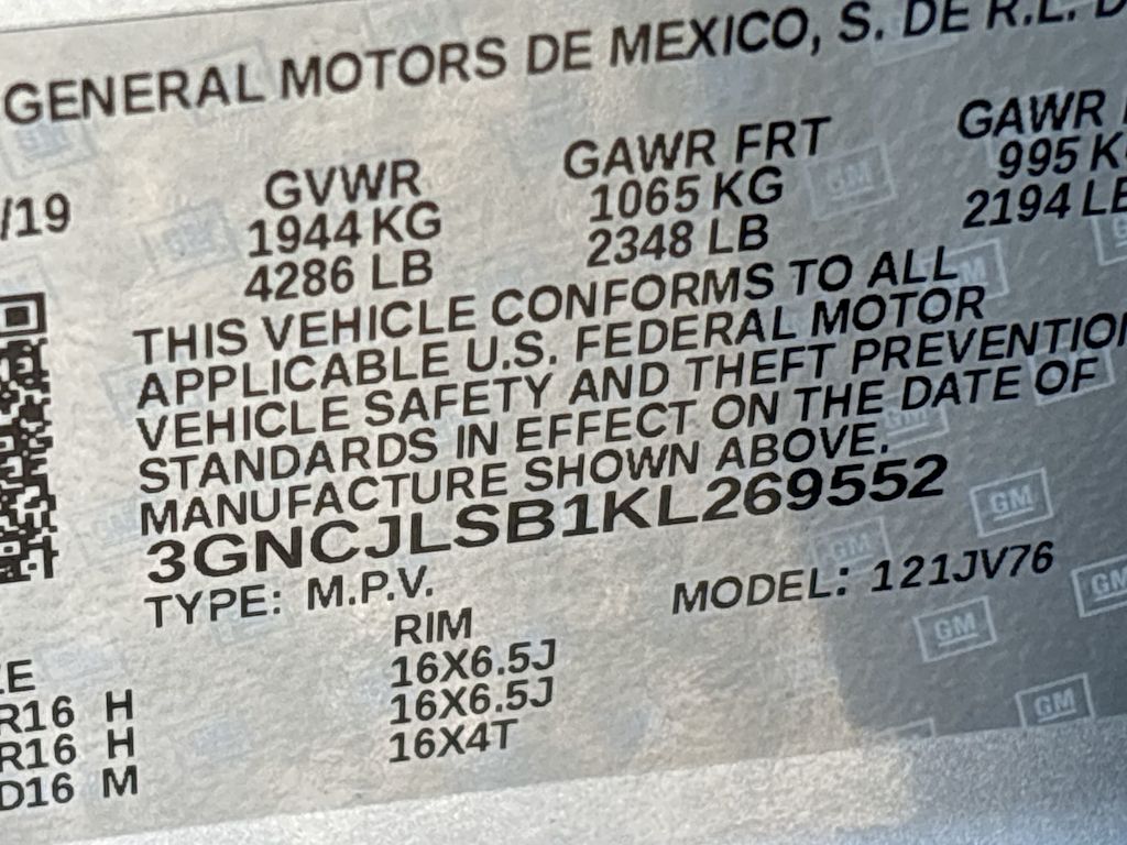 Thumbnail: 2019 Chevrolet Trax - 13