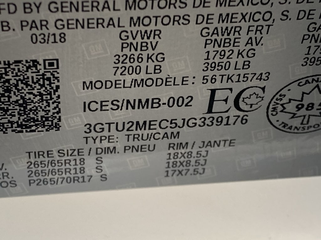 Thumbnail: 2018 GMC Sierra 1500 - 10