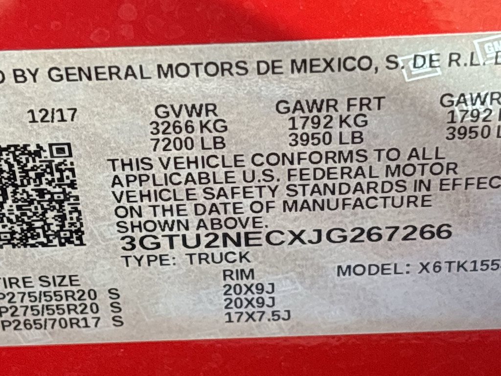 Thumbnail: 2018 GMC Sierra 1500 - 14