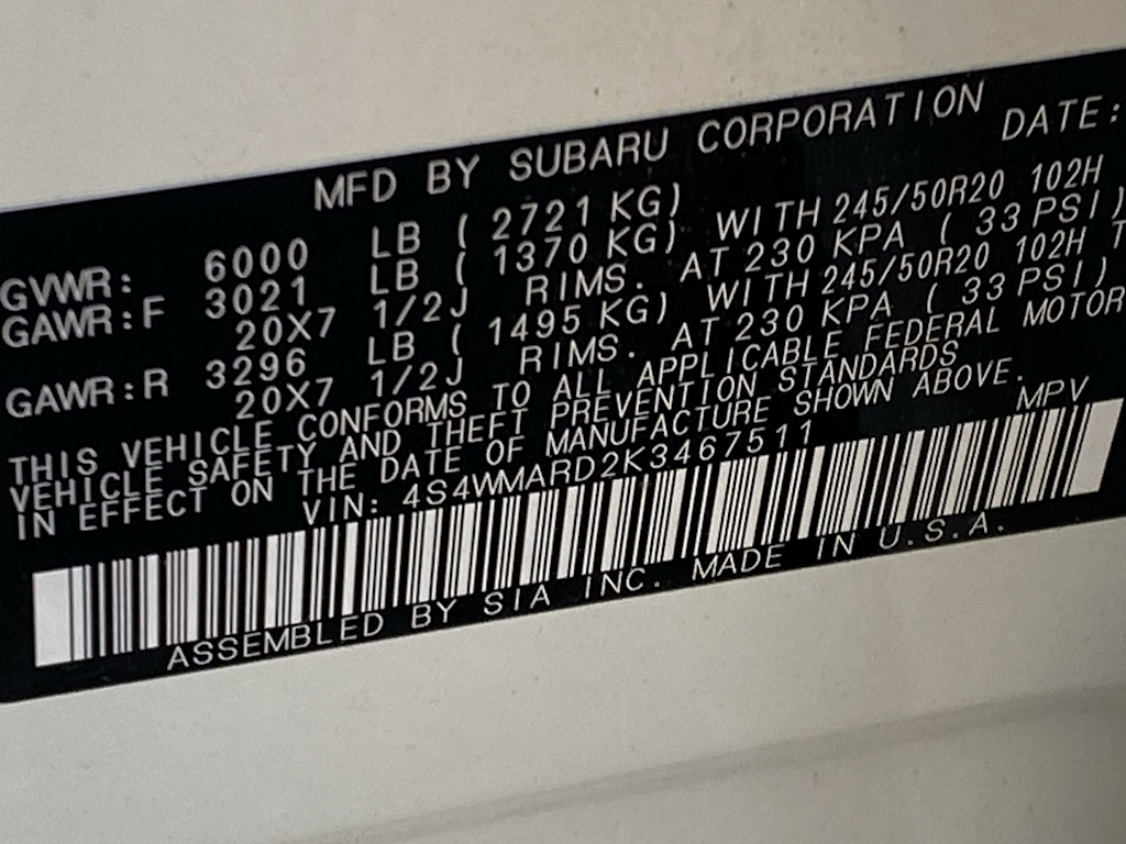 Thumbnail: 2019 Subaru Ascent - 16