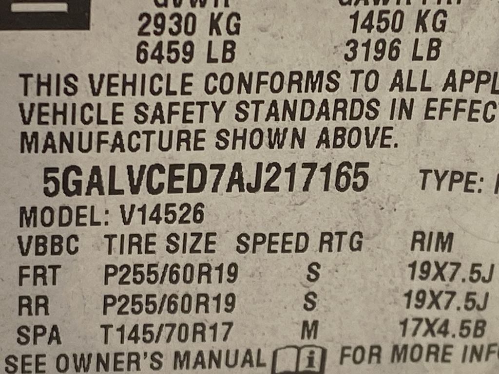 Thumbnail: 2010 Buick Enclave - 10