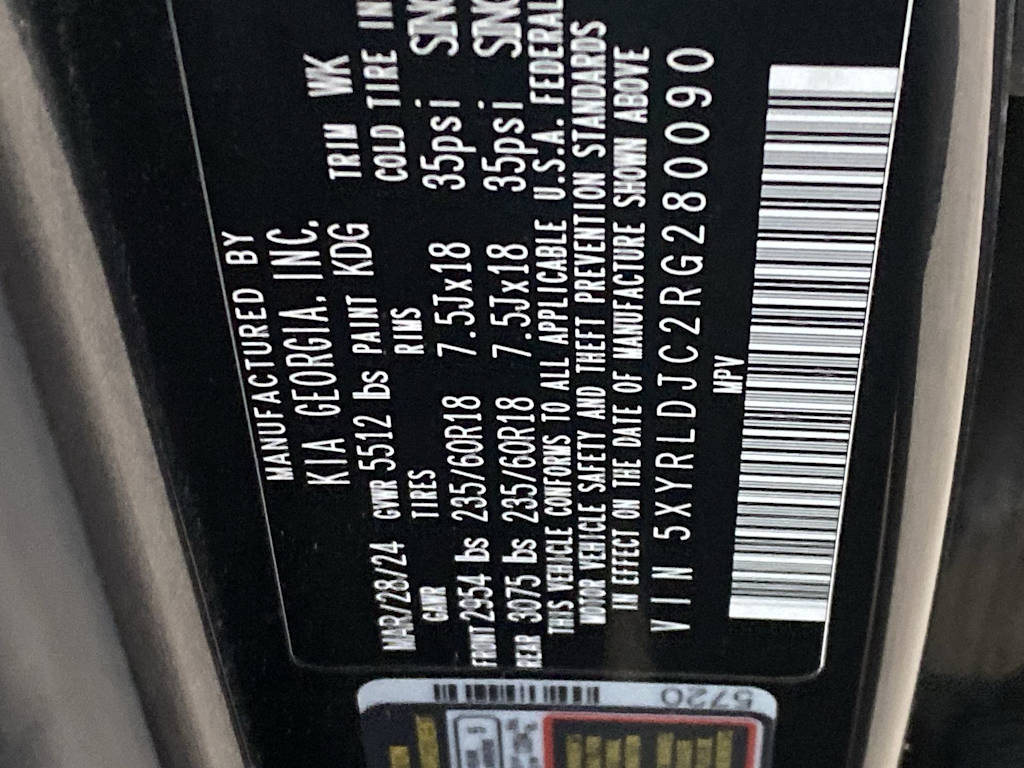 Thumbnail: 2024 Kia Sorento - 15