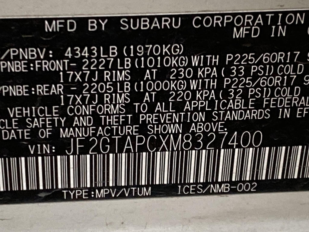 Thumbnail: 2021 Subaru Crosstrek - 10