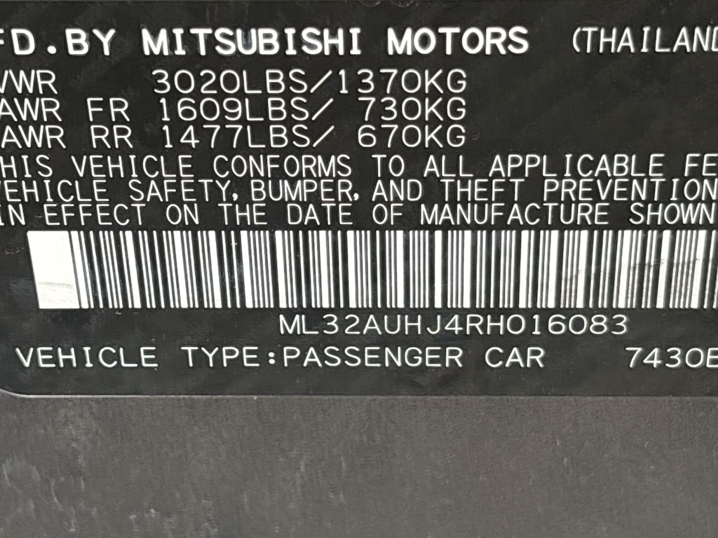 Thumbnail: 2024 Mitsubishi Mirage - 15