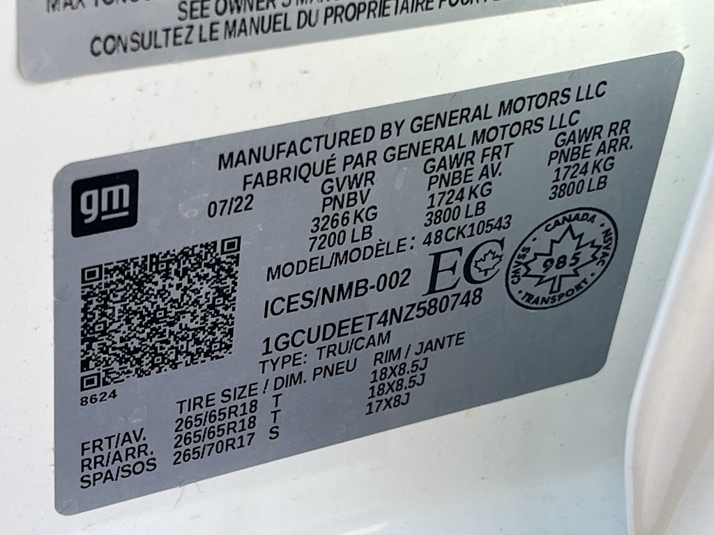 Thumbnail: 2022 Chevrolet Silverado 1500 - 19