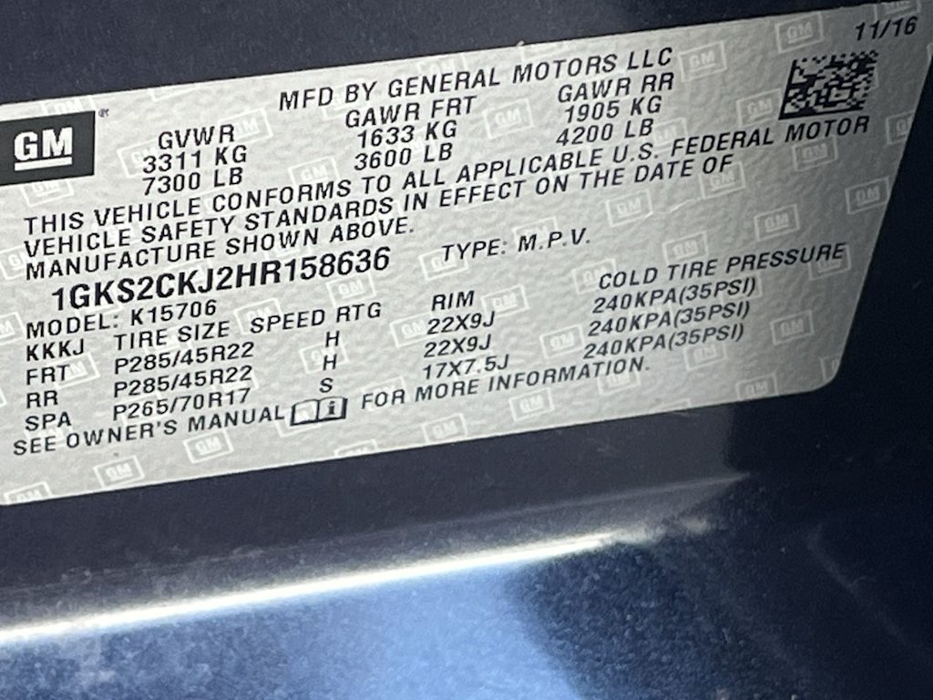 Thumbnail: 2017 GMC Yukon - 19