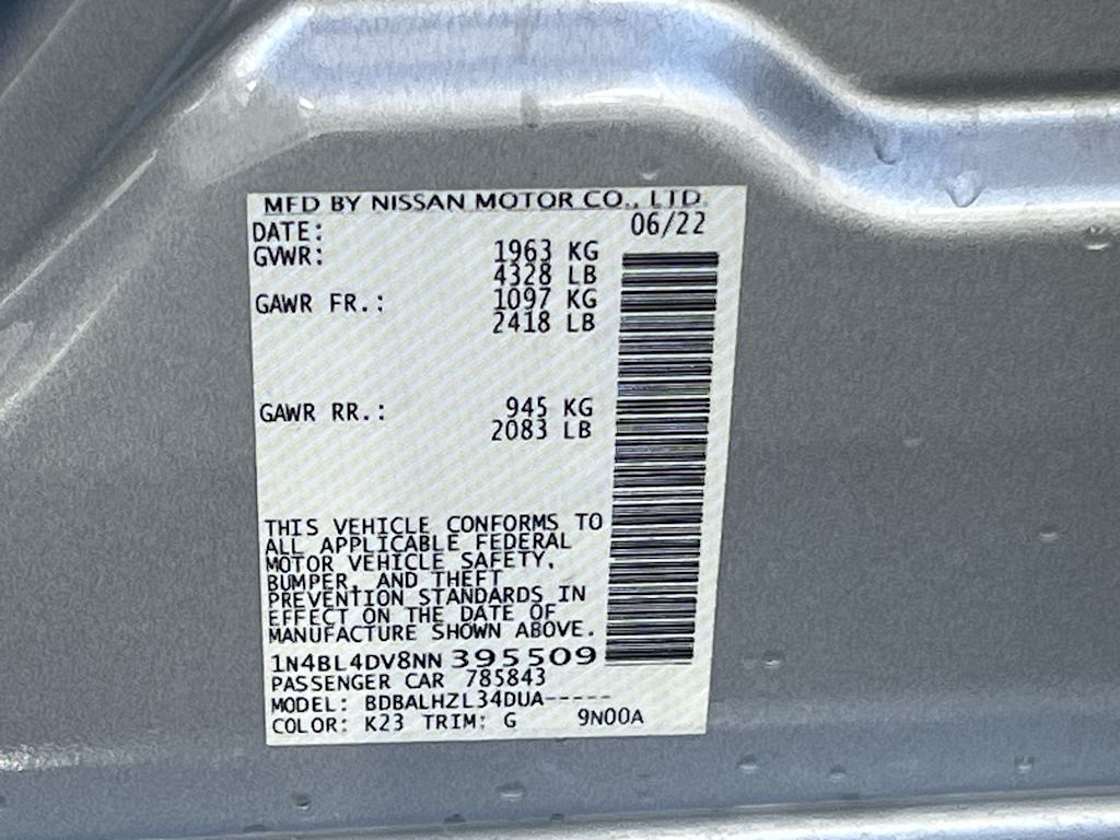 Thumbnail: 2022 Nissan Altima - 20