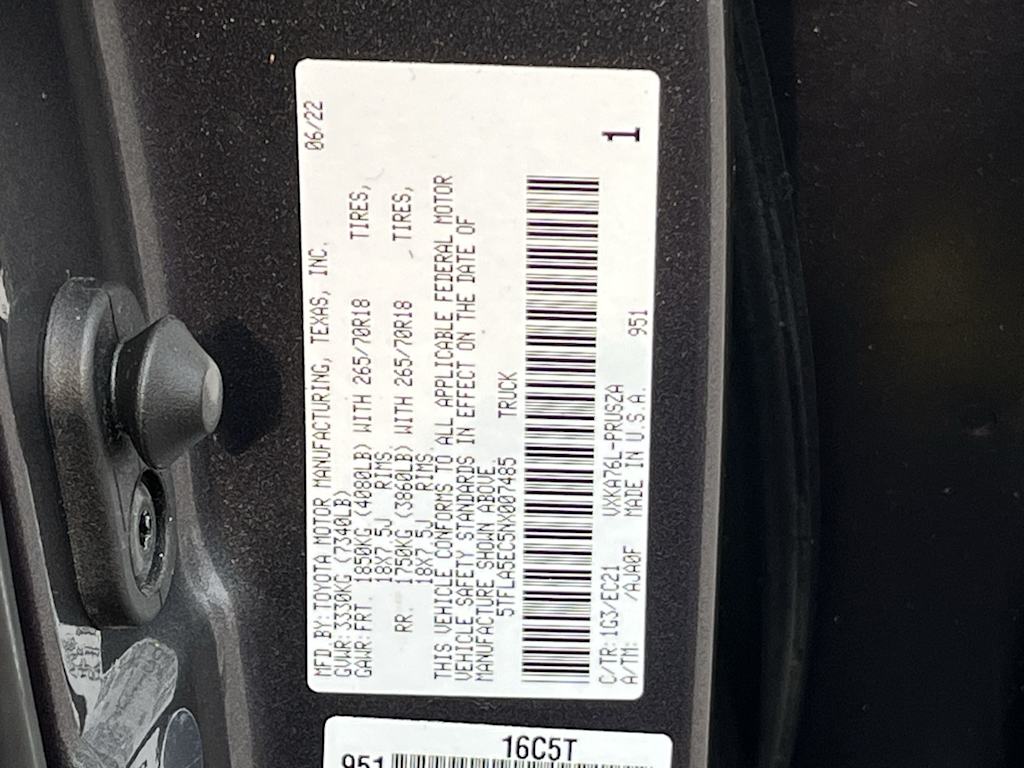 Thumbnail: 2022 Toyota Tundra - 20