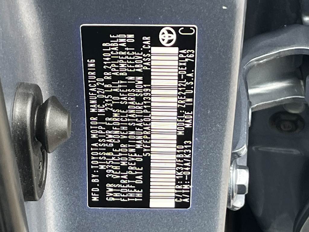 2020 Toyota Corolla LE 19