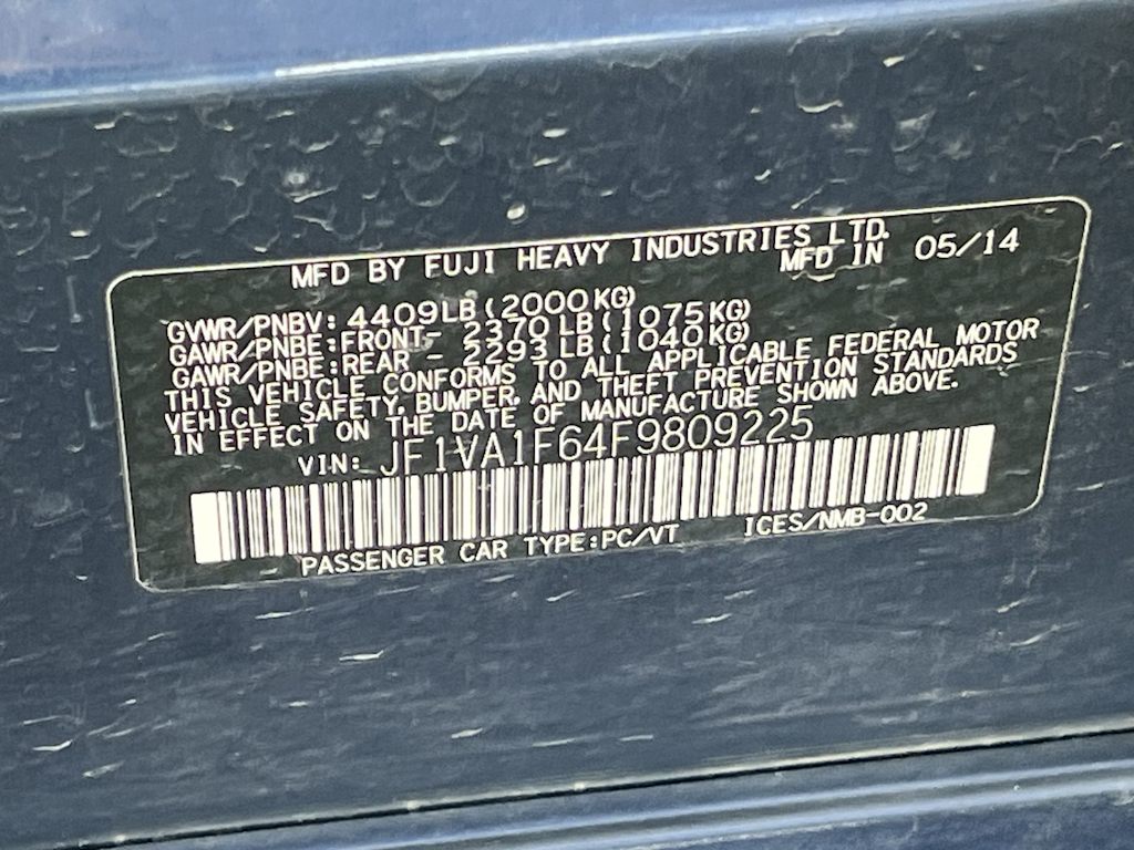 Thumbnail: 2015 Subaru WRX - 20