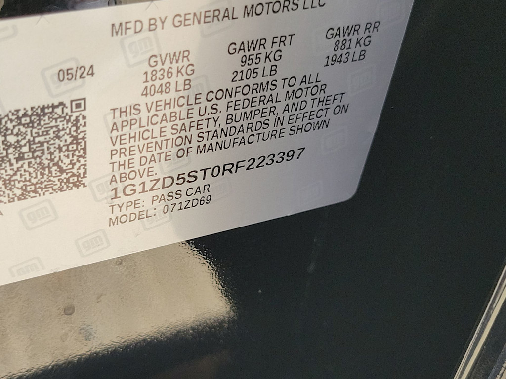 Thumbnail: 2024 Chevrolet Malibu - 19
