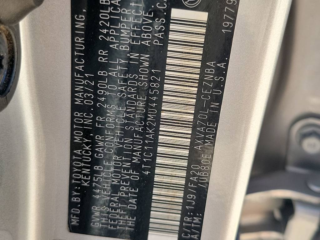 Thumbnail: 2021 Toyota Camry - 13