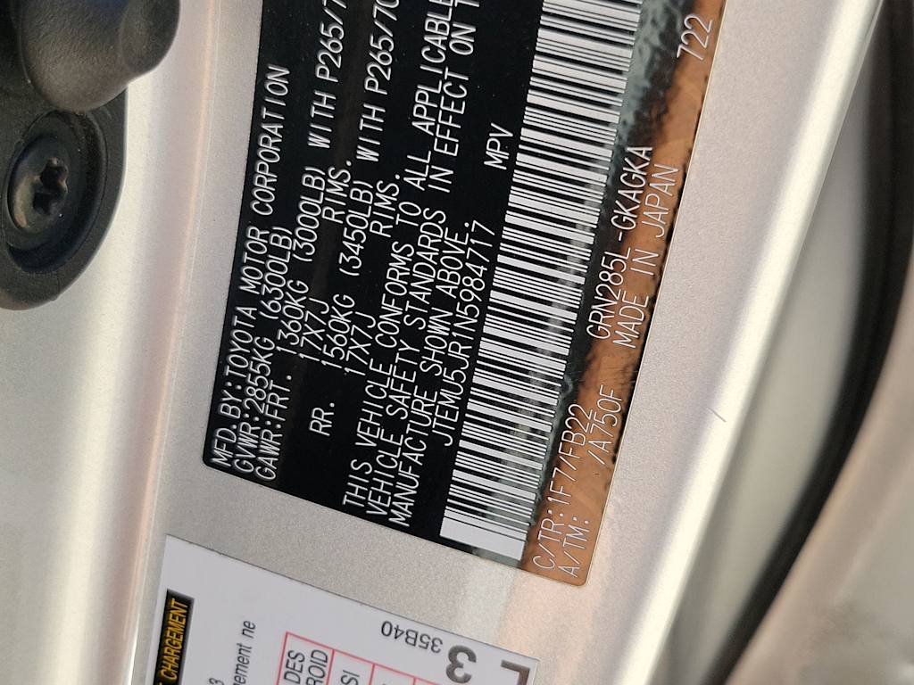 Thumbnail: 2022 Toyota 4Runner - 19