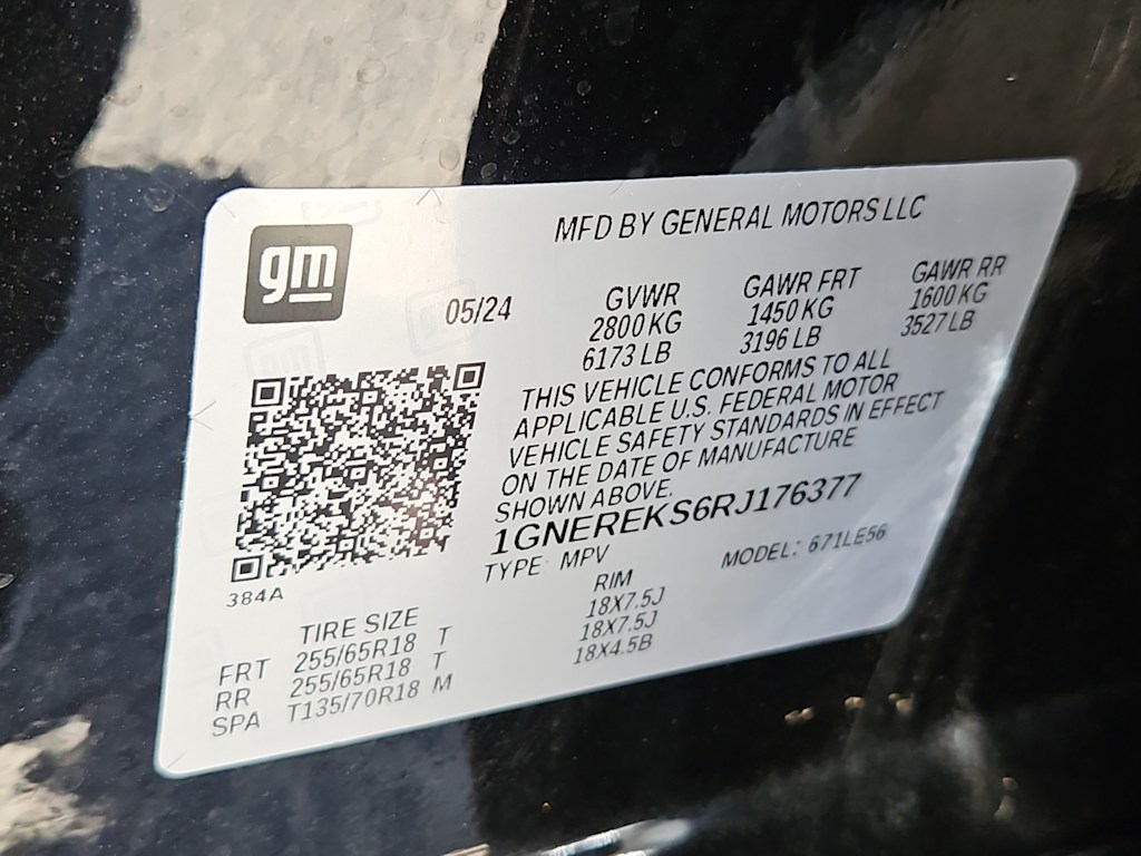 Thumbnail: 2024 Chevrolet Traverse - 16