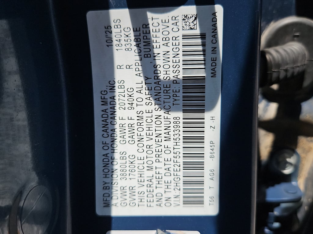 Thumbnail: 2026 Honda Civic - 19