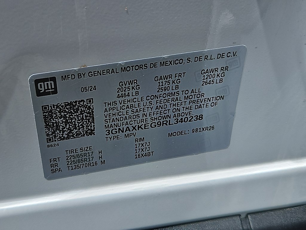 Thumbnail: 2024 Chevrolet Equinox - 19