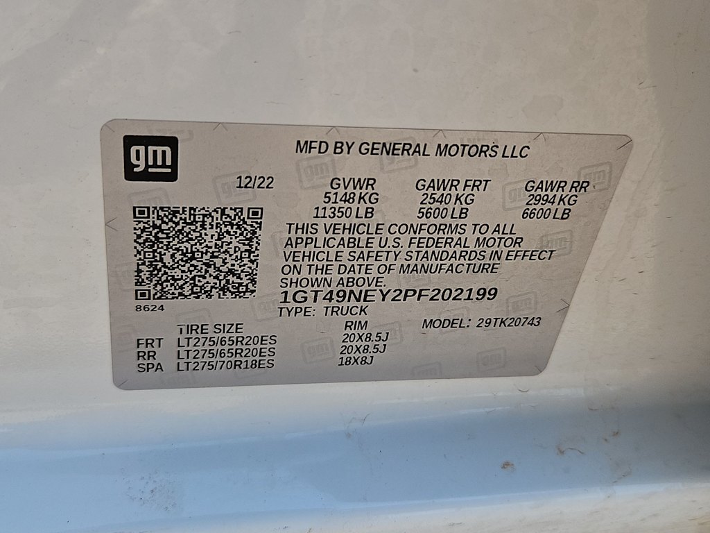 Thumbnail: 2023 GMC Sierra 2500 - 18