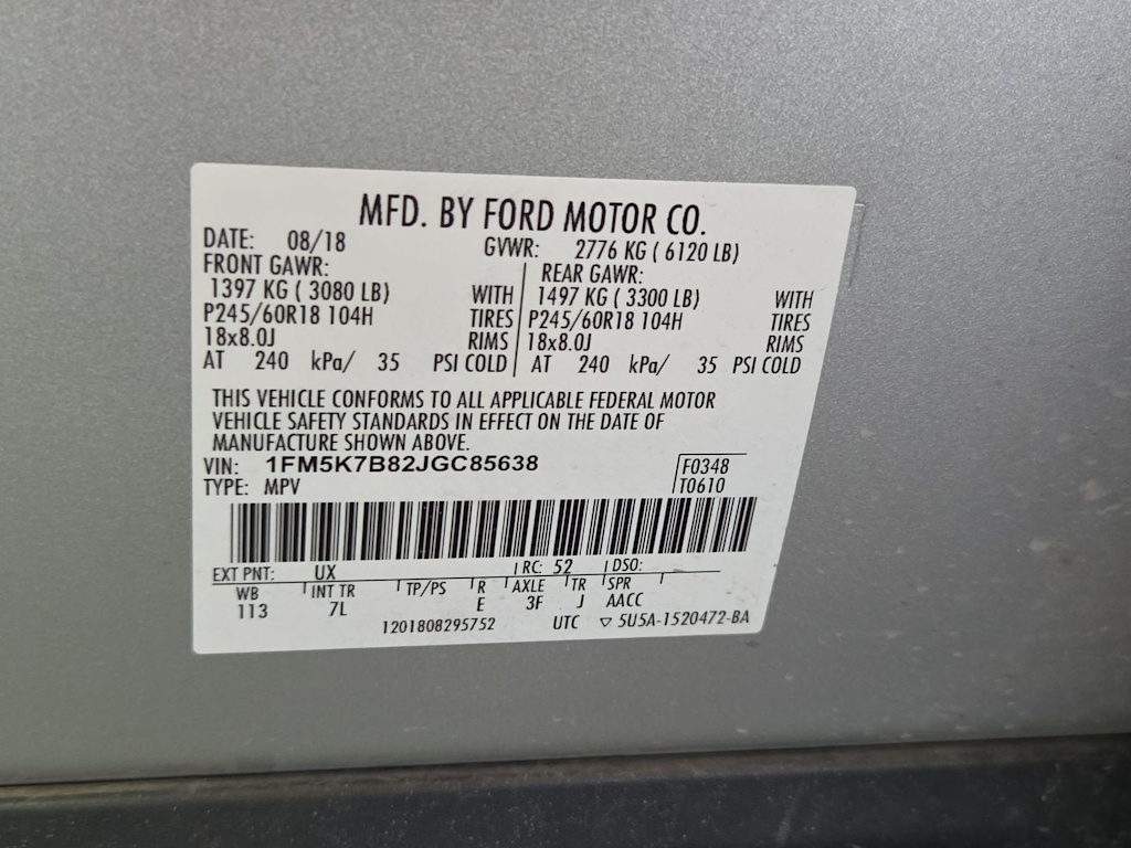 2018 Ford Explorer Base - Photo 16