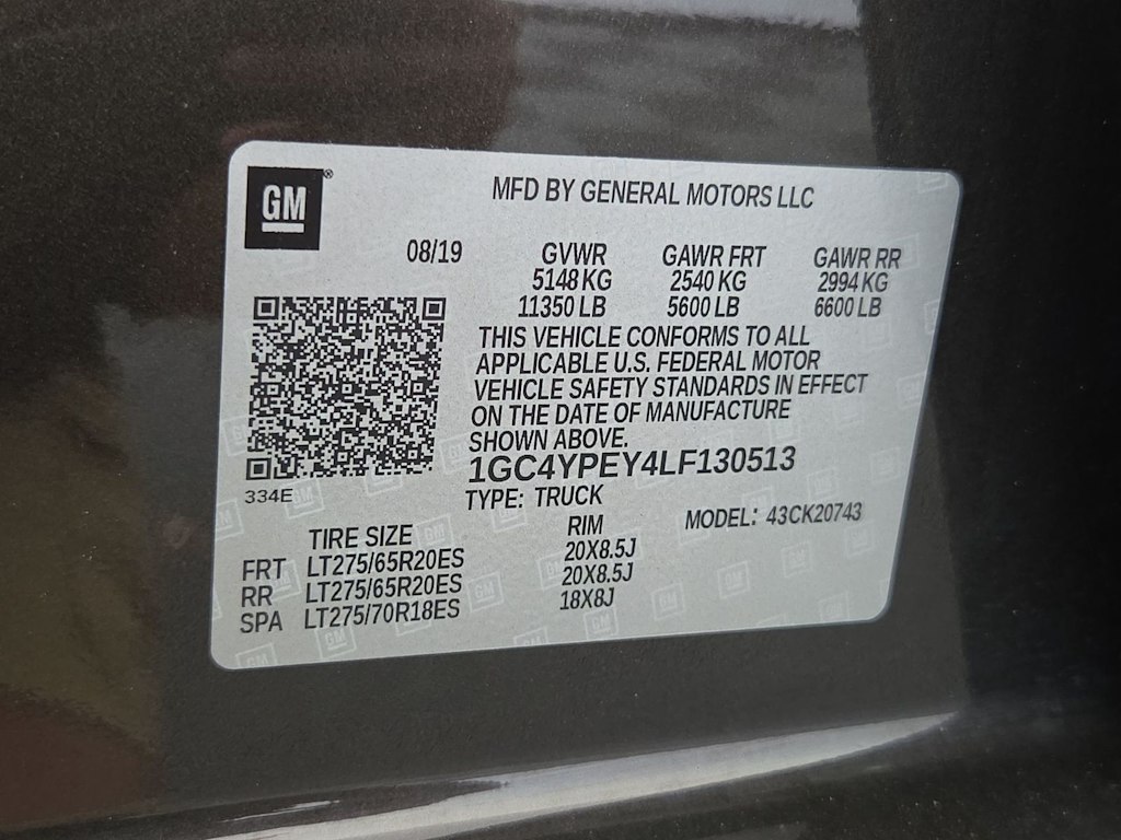 Thumbnail: 2020 Chevrolet Silverado 2500 - 19