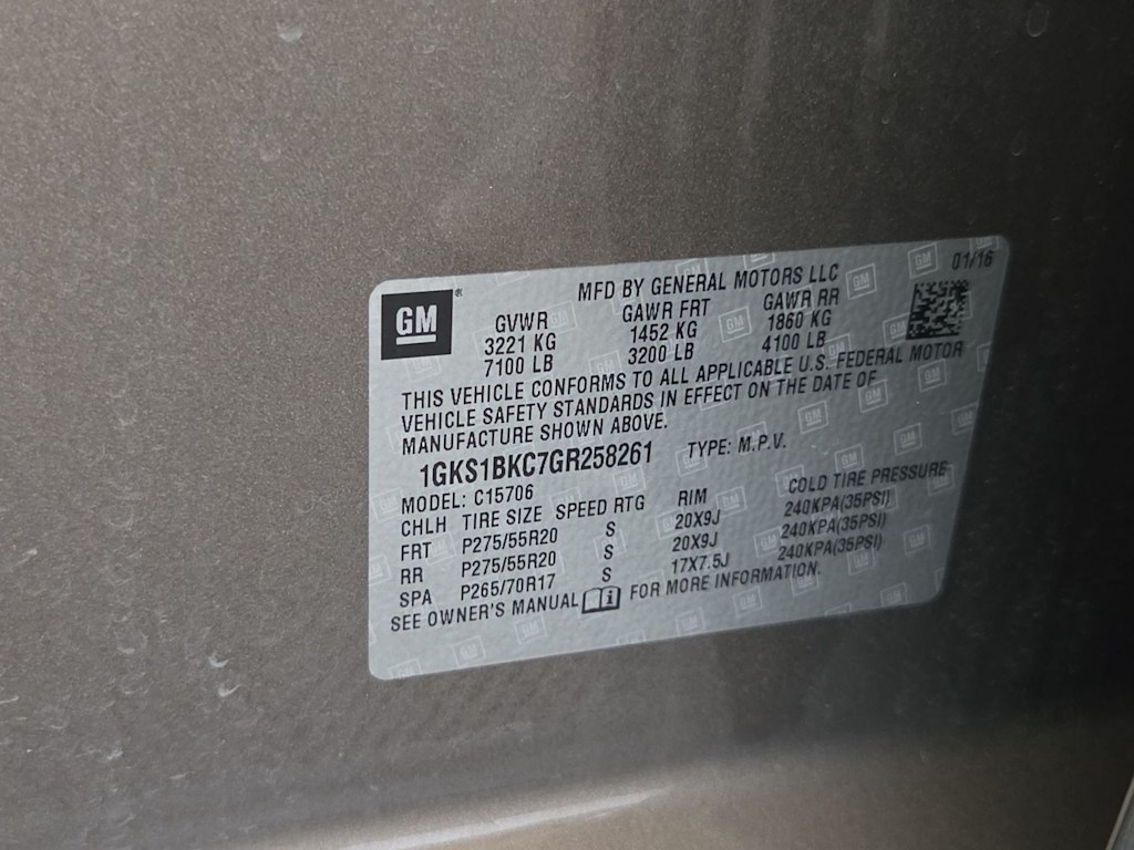 Thumbnail: 2016 GMC Yukon - 18