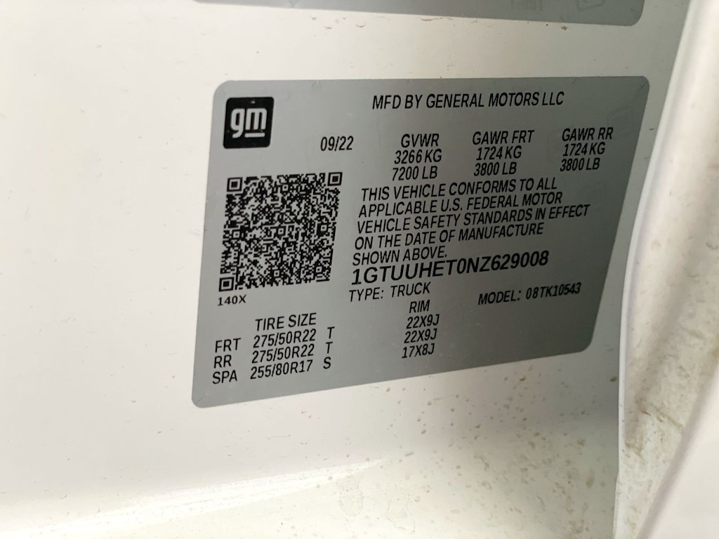 Thumbnail: 2022 GMC Sierra 1500 - 17