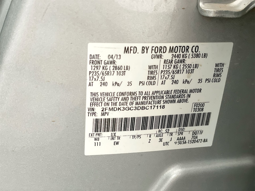 Thumbnail: 2013 Ford Edge - 17