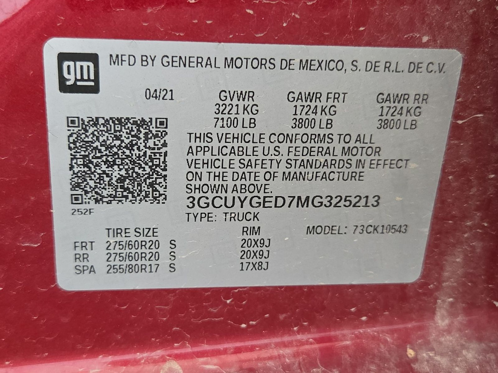 Thumbnail: 2021 Chevrolet Silverado 1500 - 19