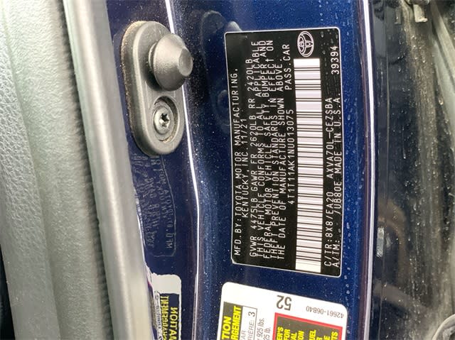 2022 Toyota Camry SE 19
