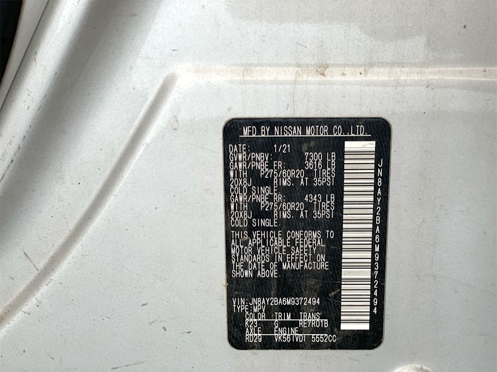 Thumbnail: 2021 Nissan Armada - 19