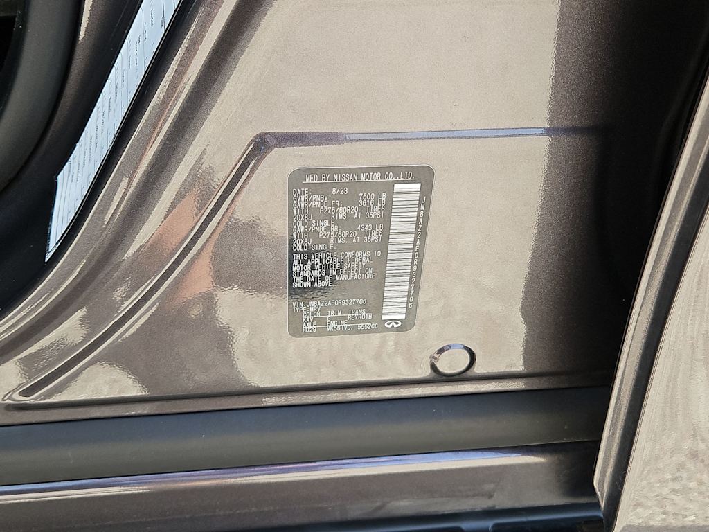 Thumbnail: 2024 INFINITI QX80 - 16