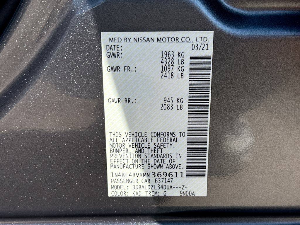 Thumbnail: 2021 Nissan Altima - 18
