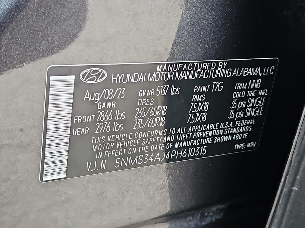Thumbnail: 2023 Hyundai Santa Fe - 17