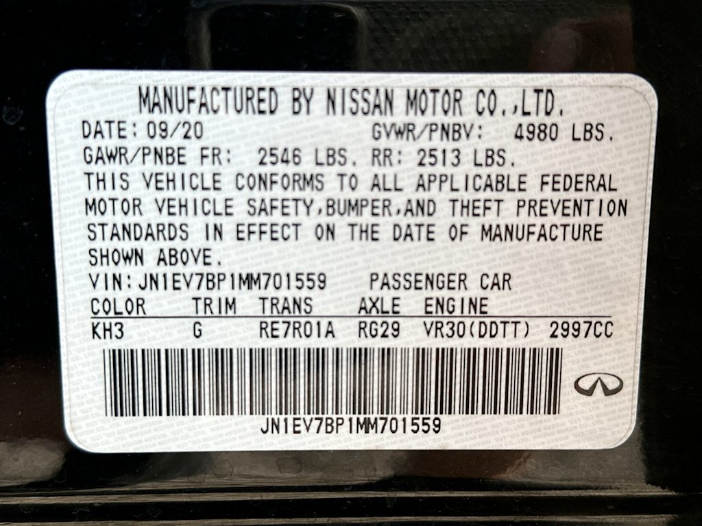 Thumbnail: 2021 INFINITI Q50 - 17
