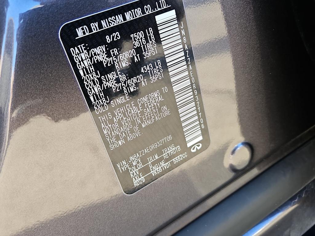 Thumbnail: 2024 INFINITI QX80 - 15