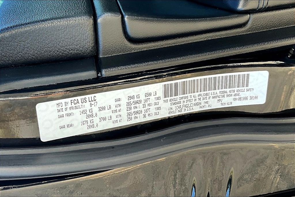 Thumbnail: 2018 Jeep Grand Cherokee - 20