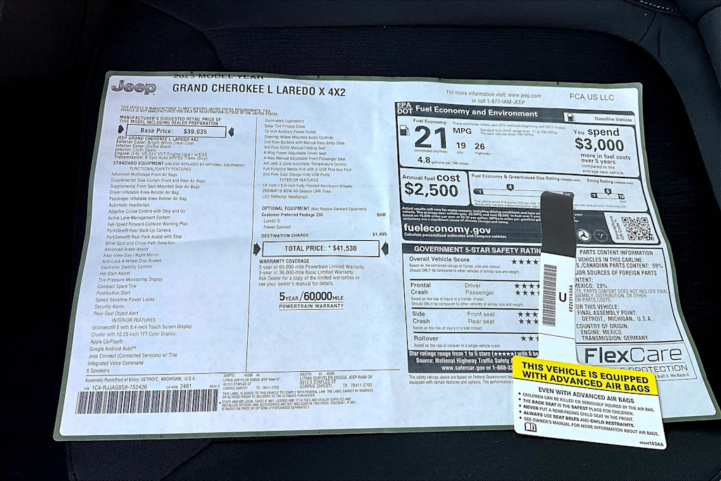 Thumbnail: 2025 Jeep Grand Cherokee L - 22