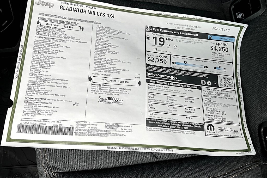 Thumbnail: 2025 Jeep Gladiator - 10