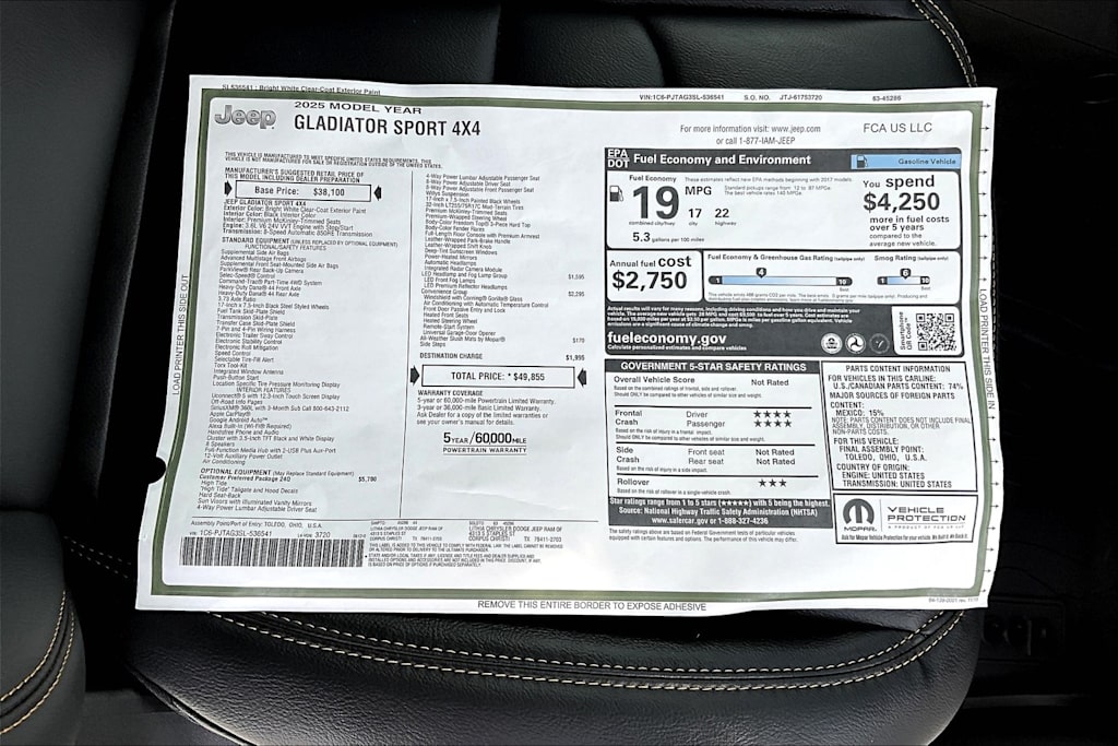 Thumbnail: 2025 Jeep Gladiator - 23