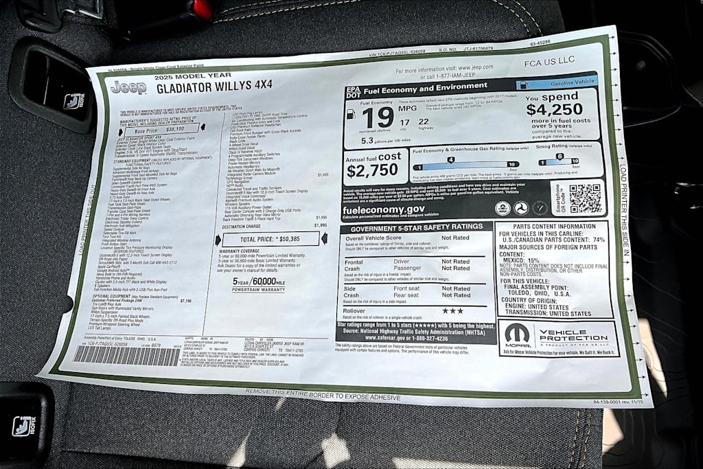 Thumbnail: 2025 Jeep Gladiator - 13