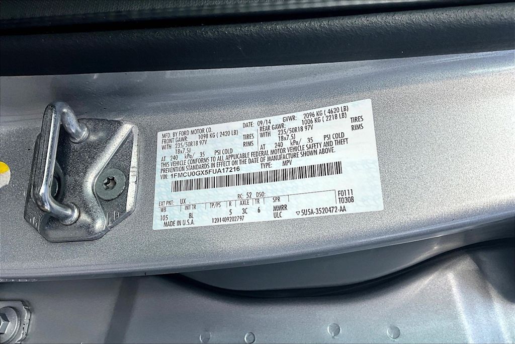 Thumbnail: 2015 Ford Escape - 18