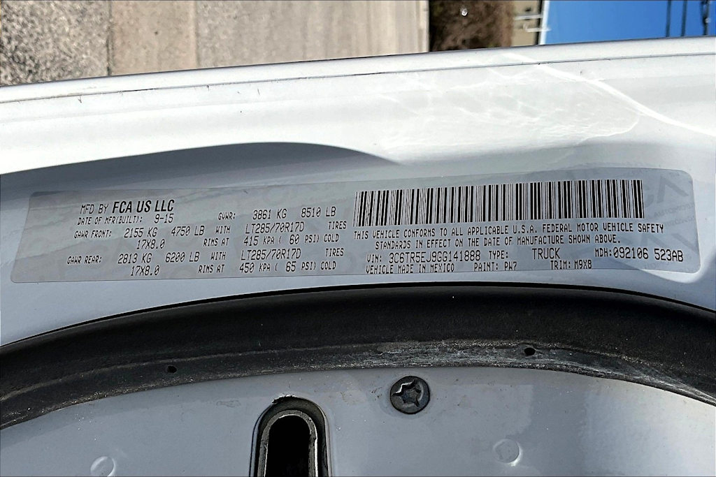 Thumbnail: 2016 RAM 2500 - 18