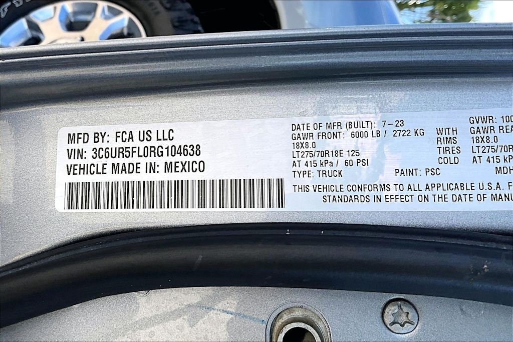 Thumbnail: 2024 RAM 2500 - 18