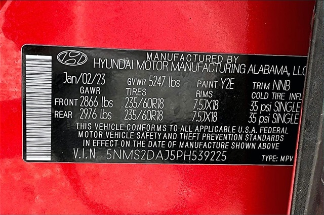 Thumbnail: 2023 Hyundai Santa Fe - 16