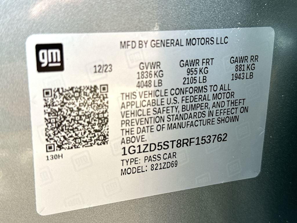 Thumbnail: 2024 Chevrolet Malibu - 17