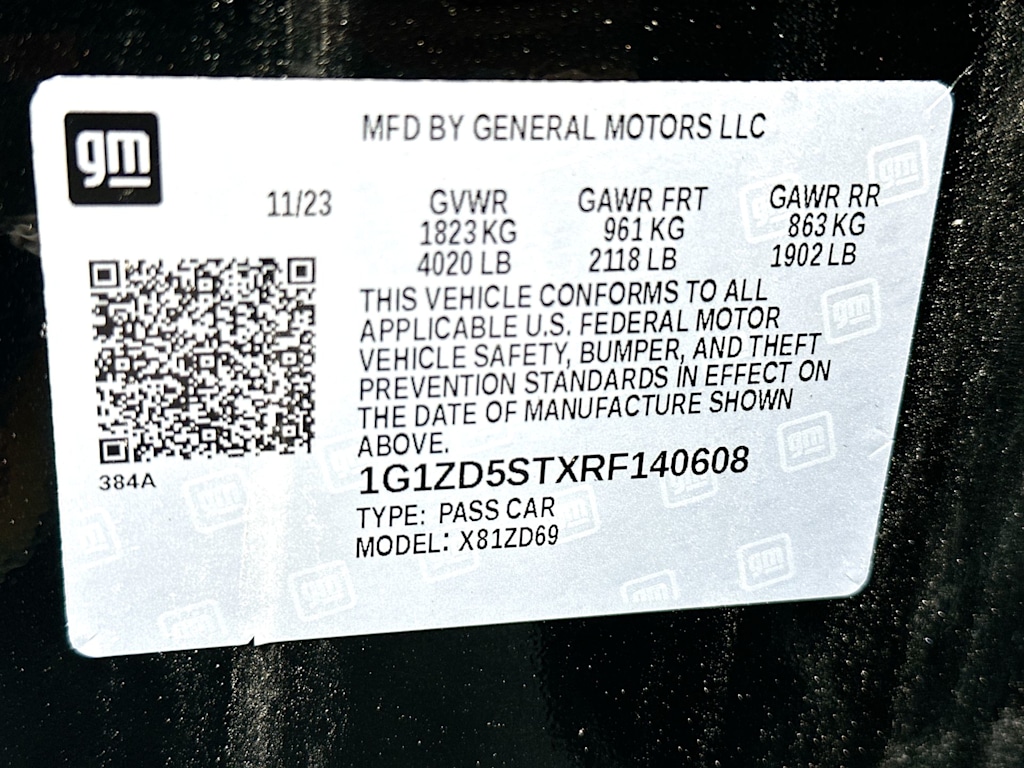 Thumbnail: 2024 Chevrolet Malibu - 18