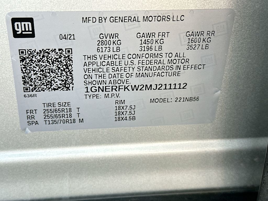 Thumbnail: 2021 Chevrolet Traverse - 16