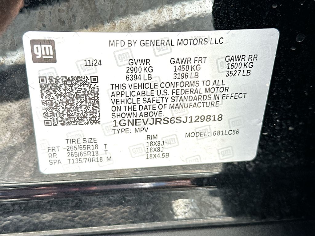 Thumbnail: 2025 Chevrolet Traverse - 17