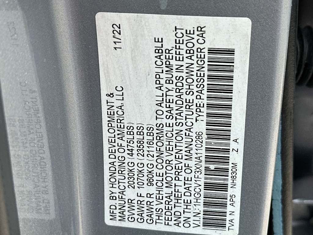 Thumbnail: 2022 Honda Accord - 17