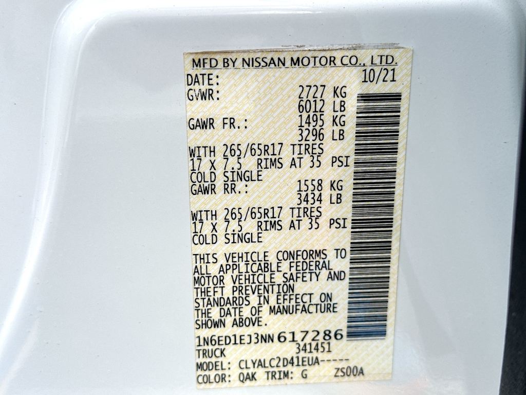 Thumbnail: 2022 Nissan Frontier - 18