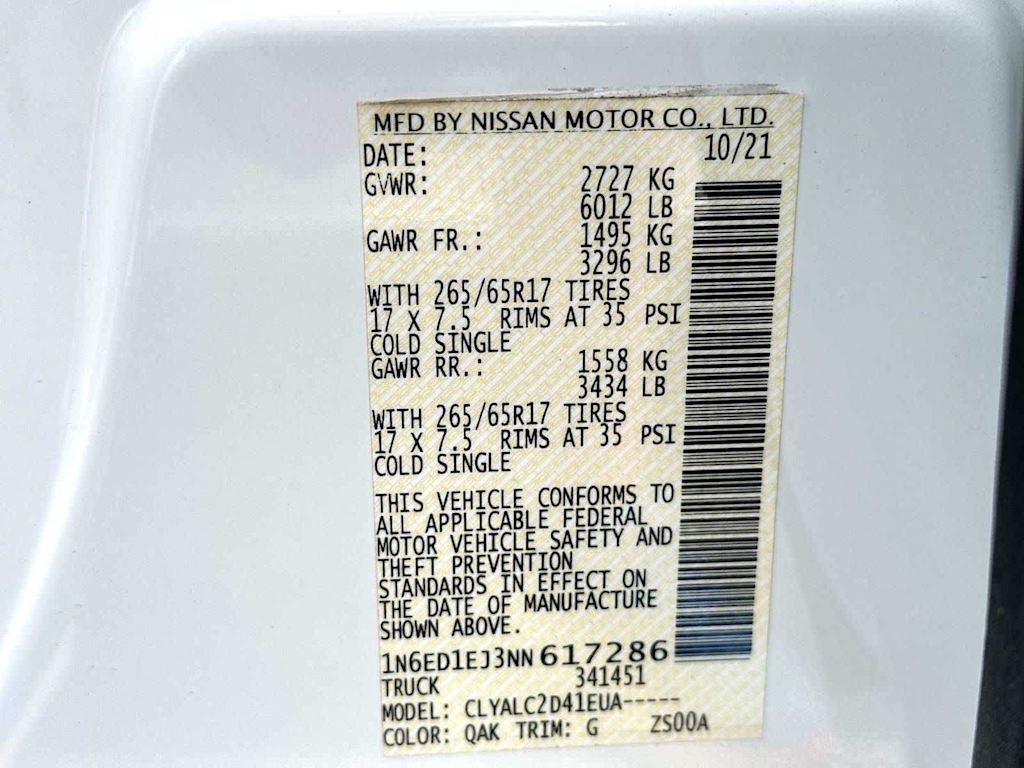 Thumbnail: 2022 Nissan Frontier - 18